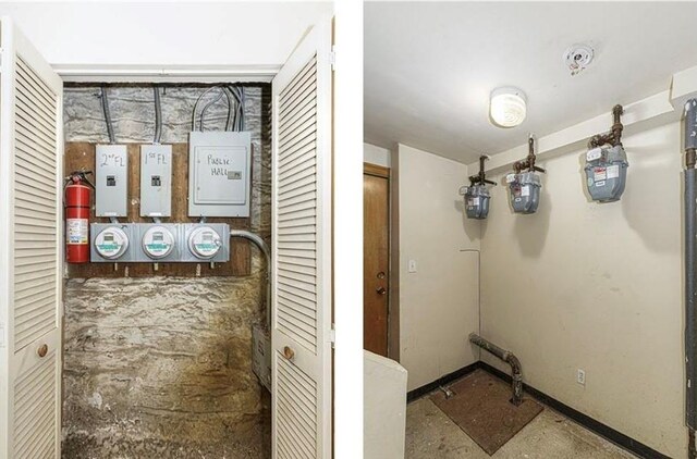 650 51st St Unit 1, Brooklyn, NY 11220 - washroom featuring electric panel and baseboards