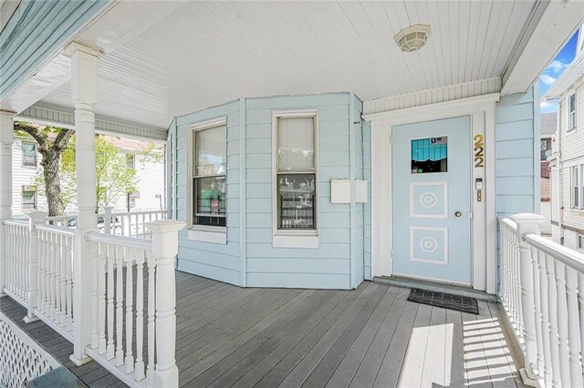 222 Albemarle Rd, Brooklyn, NY 11218 - doorway to property featuring covered porch