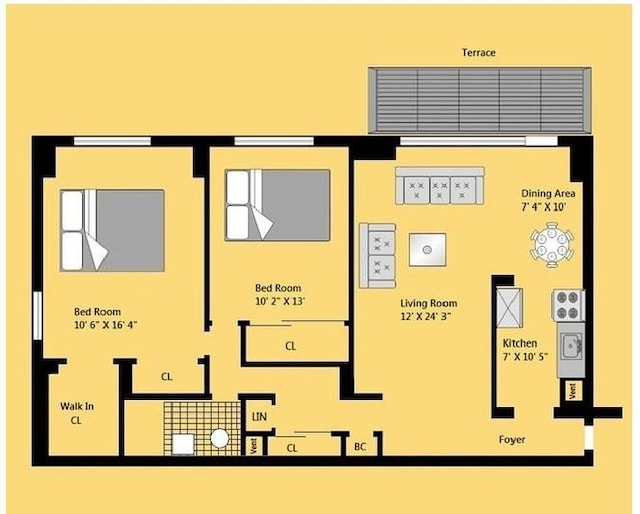 view of layout