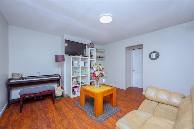 94 Wyona St, Brooklyn, NY 11207 - living area with wood finished floors and baseboards