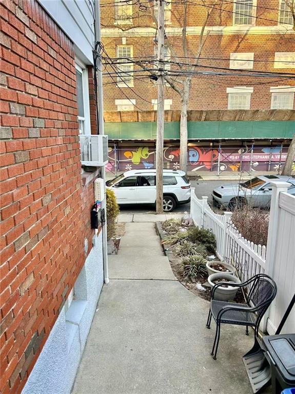 view of parking / parking lot