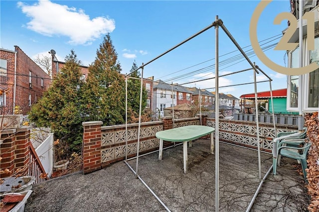 2138 E 26th St, Brooklyn, NY 11229 - view of patio with a residential view