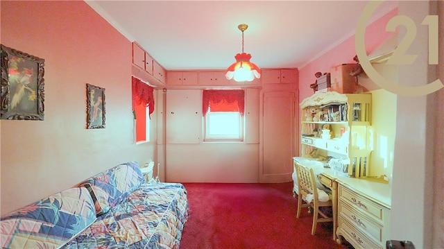 2138 E 26th St, Brooklyn, NY 11229 - carpeted office space with crown molding