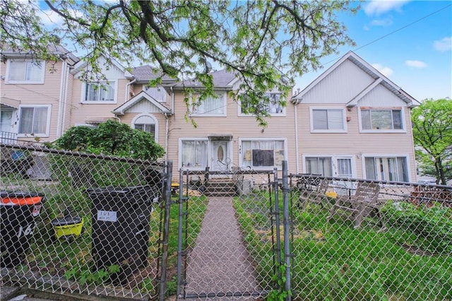 multi unit property with a gate