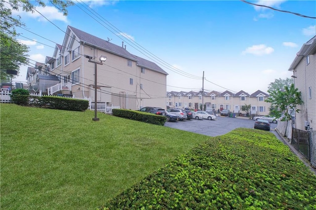 163 Boyd St, Staten Island, NY 10304 - uncovered parking lot with a residential view