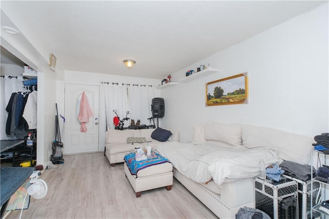 163 Boyd St, Staten Island, NY 10304 - bedroom featuring wood finished floors and a closet