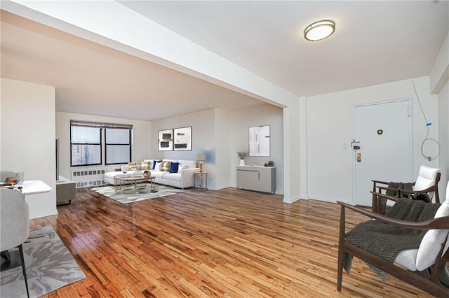 3101 Ocean Pkwy Unit 3H, Brooklyn, NY 11235 - living area featuring radiator and light wood-type flooring