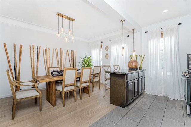 138 Wakeman Pl, Brooklyn, NY 11220 - dining area with plenty of natural light and recessed lighting