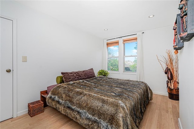 138 Wakeman Pl, Brooklyn, NY 11220 - bedroom with light wood-type flooring and recessed lighting