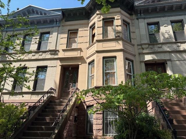 81 Chauncey St, Brooklyn, NY 11233 - view of front of house featuring stairway