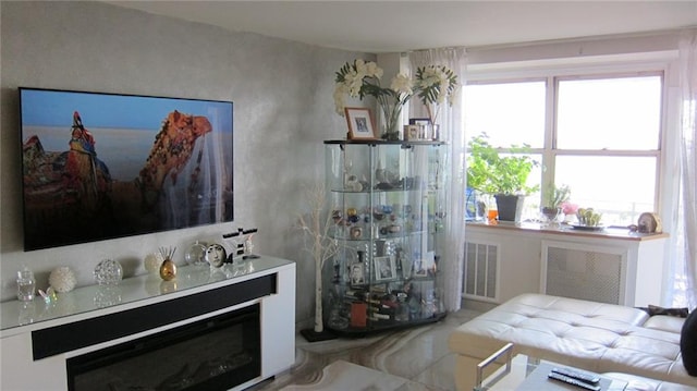35 Seacoast Ter Unit 21F, Brooklyn, NY 11235 - living room featuring radiator