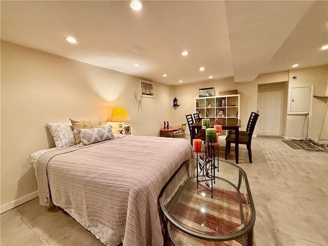 1413 81st St, Brooklyn, NY 11228 - bedroom featuring recessed lighting and light tile patterned flooring
