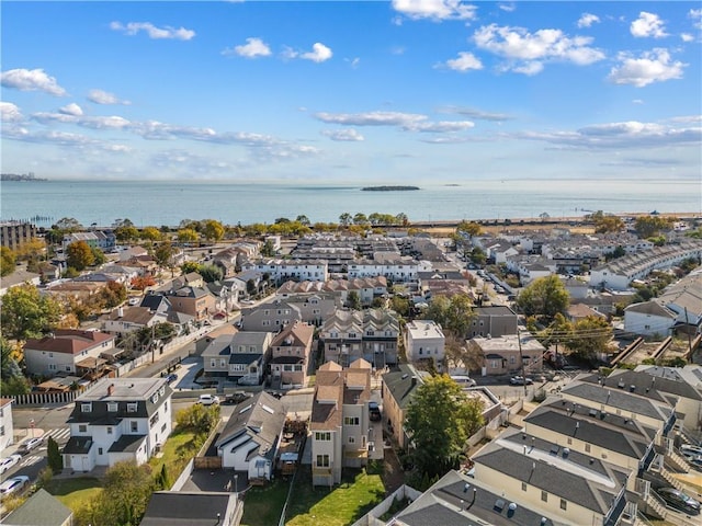 91 Robin Rd, Staten Island, NY 10305 - aerial view of property and surrounding area with a large body of water and nearby suburban area
