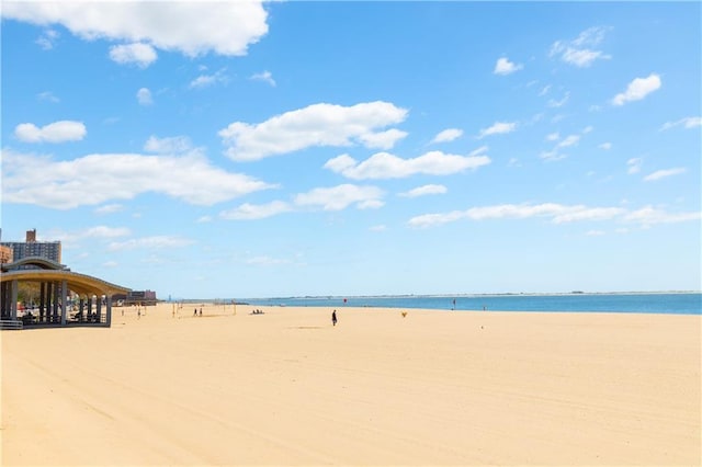 water view with local beach