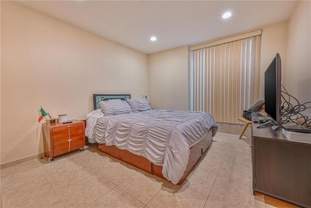 1401 74th St, Brooklyn, NY 11228 - bedroom featuring recessed lighting and light tile patterned floors
