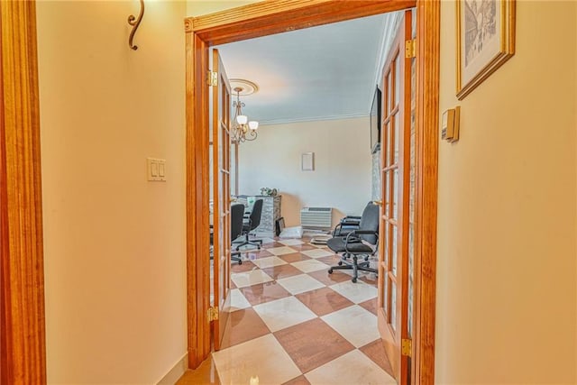 1401 74th St, Brooklyn, NY 11228 - hall with ornamental molding