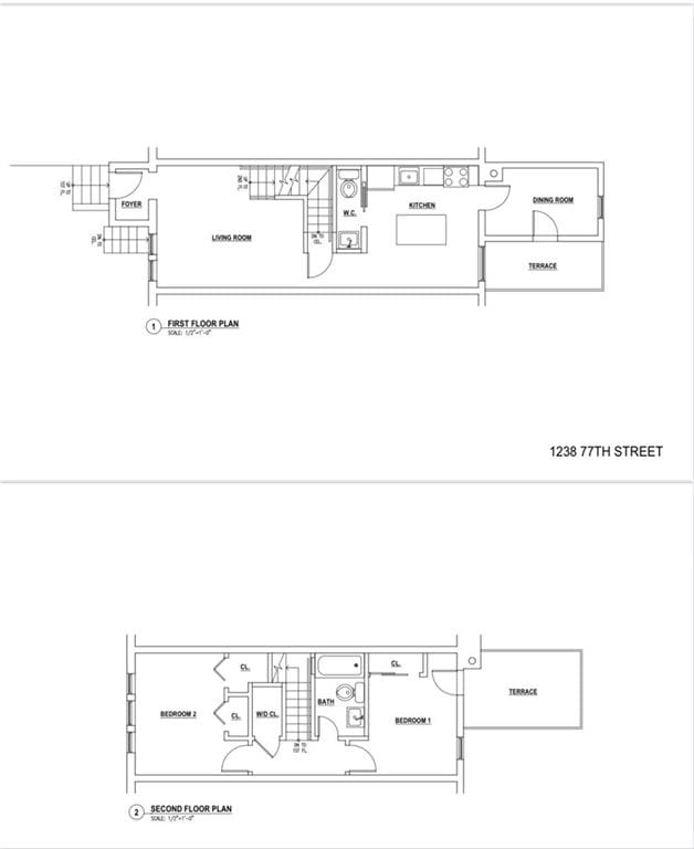 1238 77th St, Brooklyn, NY 11228 - view of home floor plan