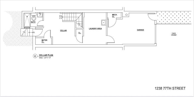 1238 77th St, Brooklyn, NY 11228 - view of room layout