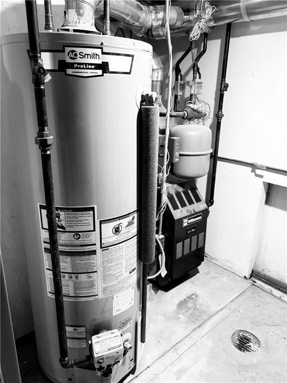 2349 W 12th St, Brooklyn, NY 11223 - utilities featuring gas water heater