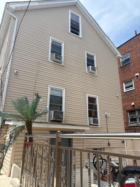 2349 W 12th St, Brooklyn, NY 11223 - view of property exterior featuring cooling unit and a balcony