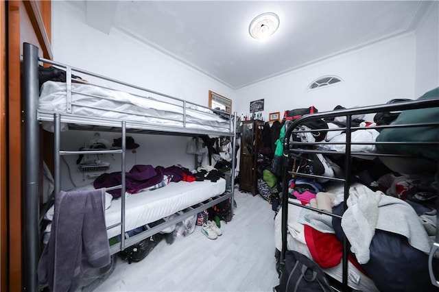 1214 74th St, Brooklyn, NY 11228 - bedroom with ornamental molding and wood finished floors