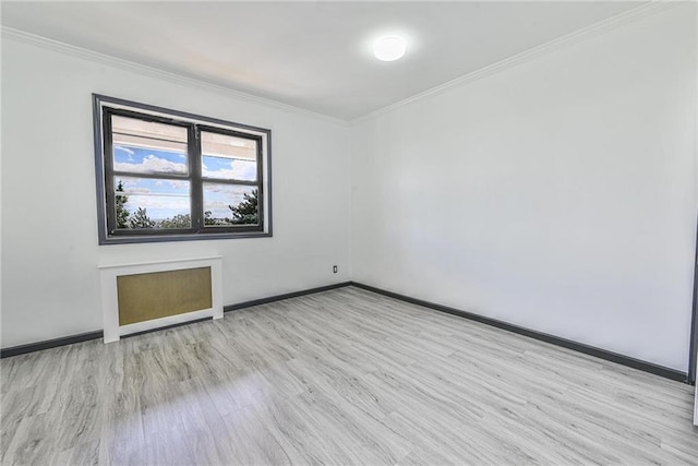 1155 Shore Pkwy, Brooklyn, NY 11214 - empty room featuring wood finished floors and crown molding