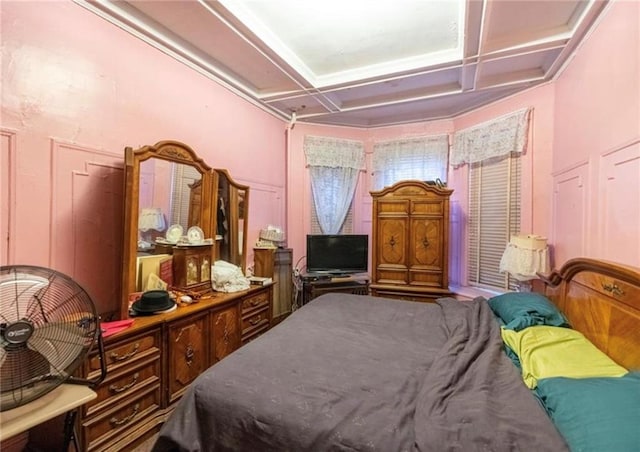 1777 Union St, Brooklyn, NY 11213 - bedroom featuring coffered ceiling