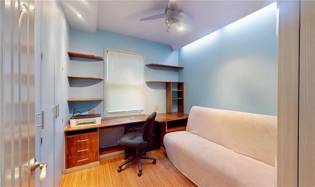 2291 E 21st St, Brooklyn, NY 11229 - office space featuring light wood-type flooring and ceiling fan
