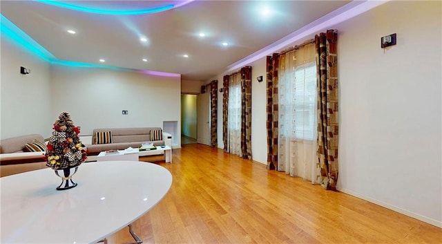2291 E 21st St, Brooklyn, NY 11229 - living room with light wood-style floors and recessed lighting