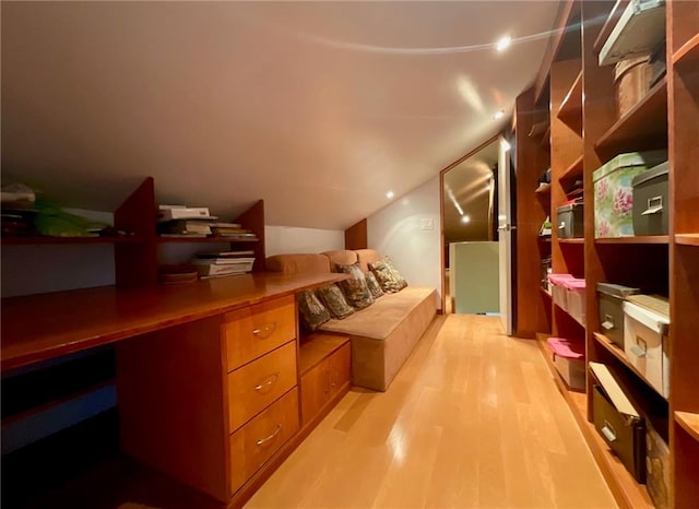 2291 E 21st St, Brooklyn, NY 11229 - office space with lofted ceiling and light wood-style flooring