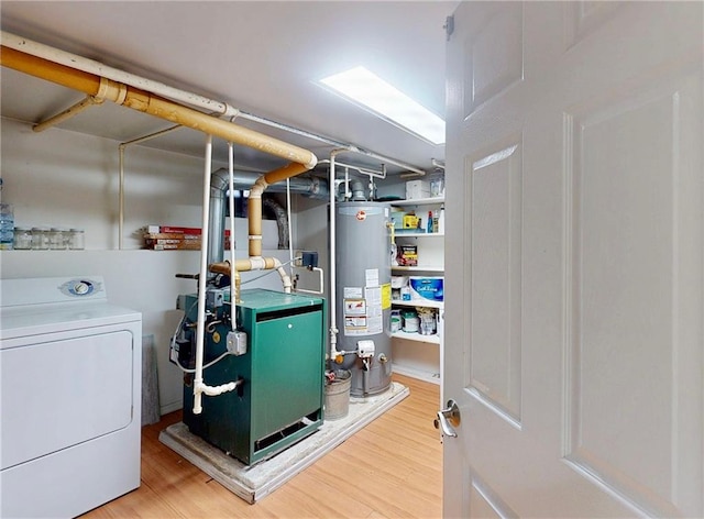 2291 E 21st St, Brooklyn, NY 11229 - utilities featuring washer / clothes dryer, gas water heater, and a heating unit