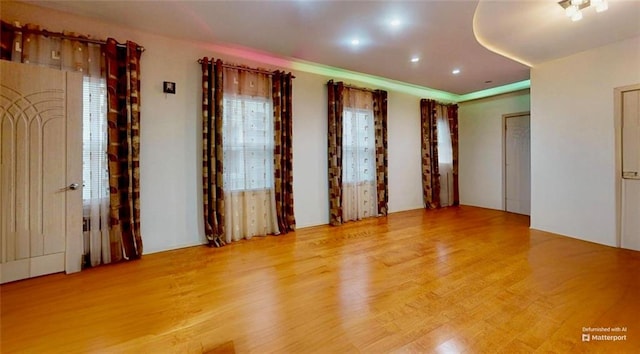 2291 E 21st St, Brooklyn, NY 11229 - unfurnished room with wood finished floors and recessed lighting
