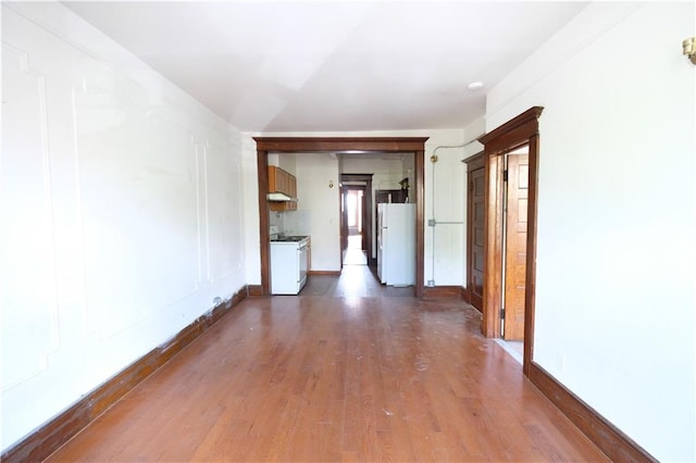 642 56th St, Brooklyn, NY 11220 - unfurnished room featuring dark wood-type flooring and baseboards