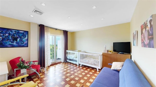 2421 Ocean Ave Unit 7A, Brooklyn, NY 11229 - bedroom featuring access to exterior and recessed lighting