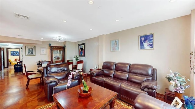 2421 Ocean Ave Unit 7A, Brooklyn, NY 11229 - living room featuring recessed lighting