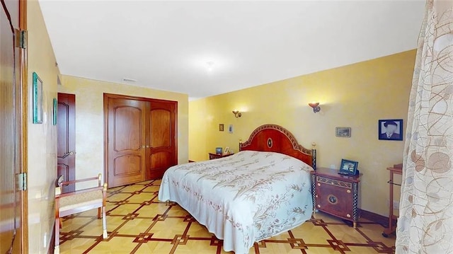 2421 Ocean Ave Unit 7A, Brooklyn, NY 11229 - bedroom with a closet and baseboards