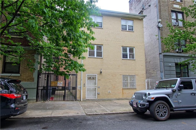 view of property with central AC unit