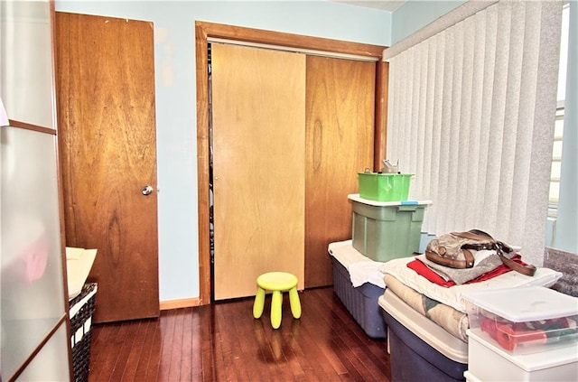 detailed view of wood finished floors