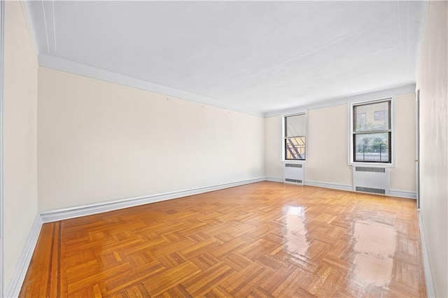 1680 Ocean Ave Unit 4H, Brooklyn, NY 11230 - unfurnished room featuring radiator heating unit and baseboards