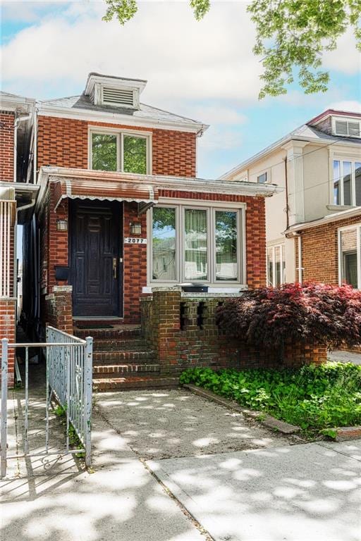 2077 E 22nd St, Brooklyn, NY 11229 - view of front of house with brick siding