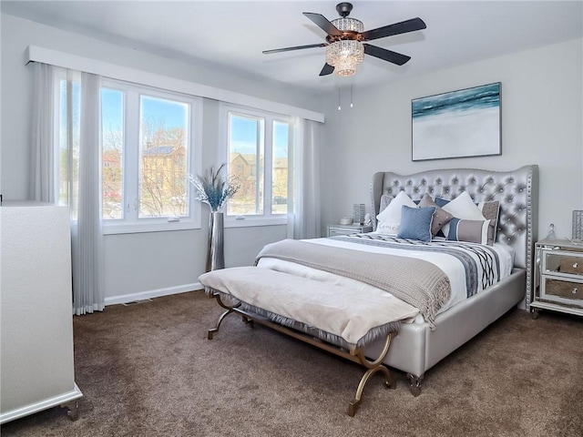 139 Tennyson Dr, Staten Island, NY 10308 - bedroom featuring carpet floors, baseboards, and ceiling fan