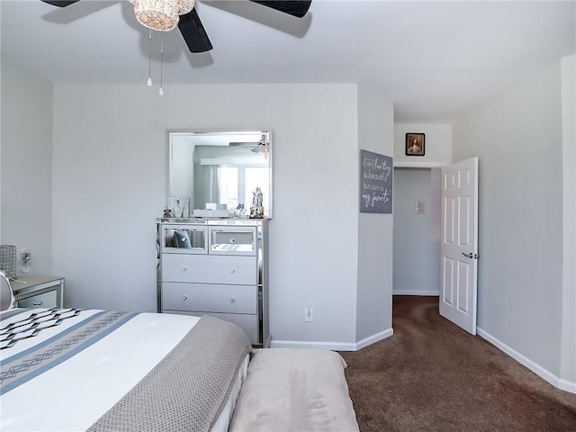 139 Tennyson Dr, Staten Island, NY 10308 - carpeted bedroom featuring baseboards and ceiling fan