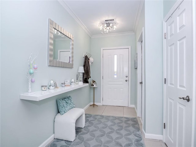 139 Tennyson Dr, Staten Island, NY 10308 - entrance foyer featuring crown molding and baseboards