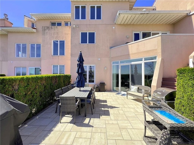 139 Tennyson Dr, Staten Island, NY 10308 - view of patio / terrace featuring outdoor dining space and area for grilling