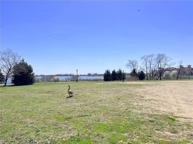 139 Tennyson Dr, Staten Island, NY 10308 - view of green lawn featuring a water view