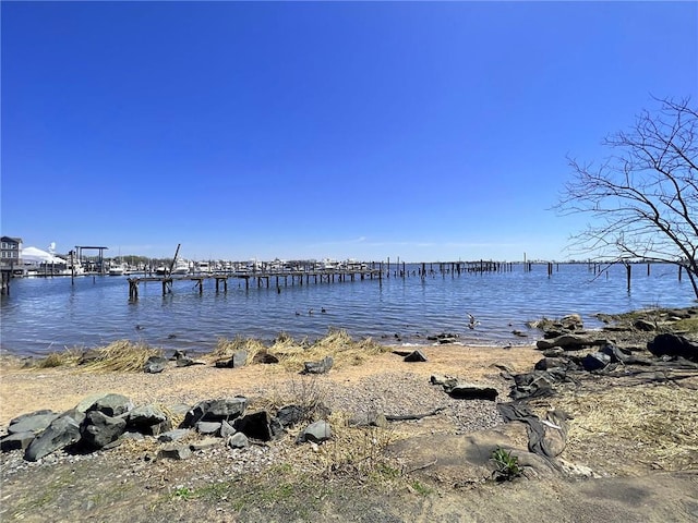 139 Tennyson Dr, Staten Island, NY 10308 - water view featuring a dock