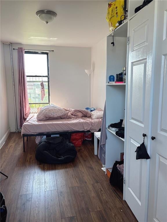 537 56th St, Brooklyn, NY 11220 - bedroom with wood finished floors