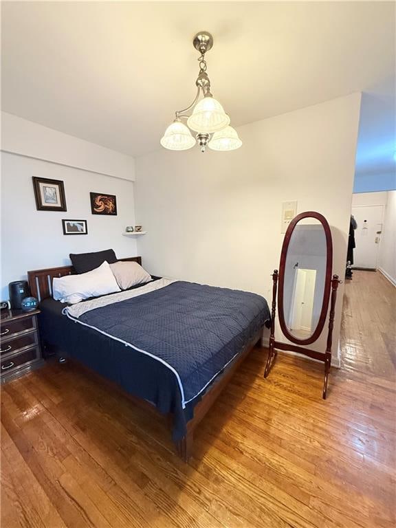 9511 Shore Rd Unit 617, Brooklyn, NY 11209 - bedroom with light wood-style floors