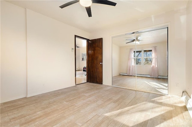 432 Neckar Ave, Staten Island, NY 10304 - spare room featuring ceiling fan and wood finished floors