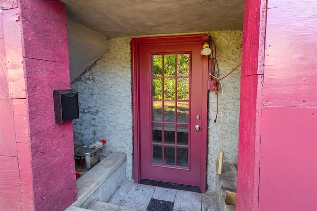 432 Neckar Ave, Staten Island, NY 10304 - view of exterior entry with stucco siding
